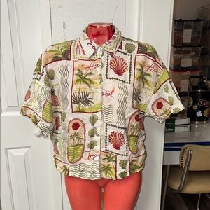C&C California button shirt top blouse
